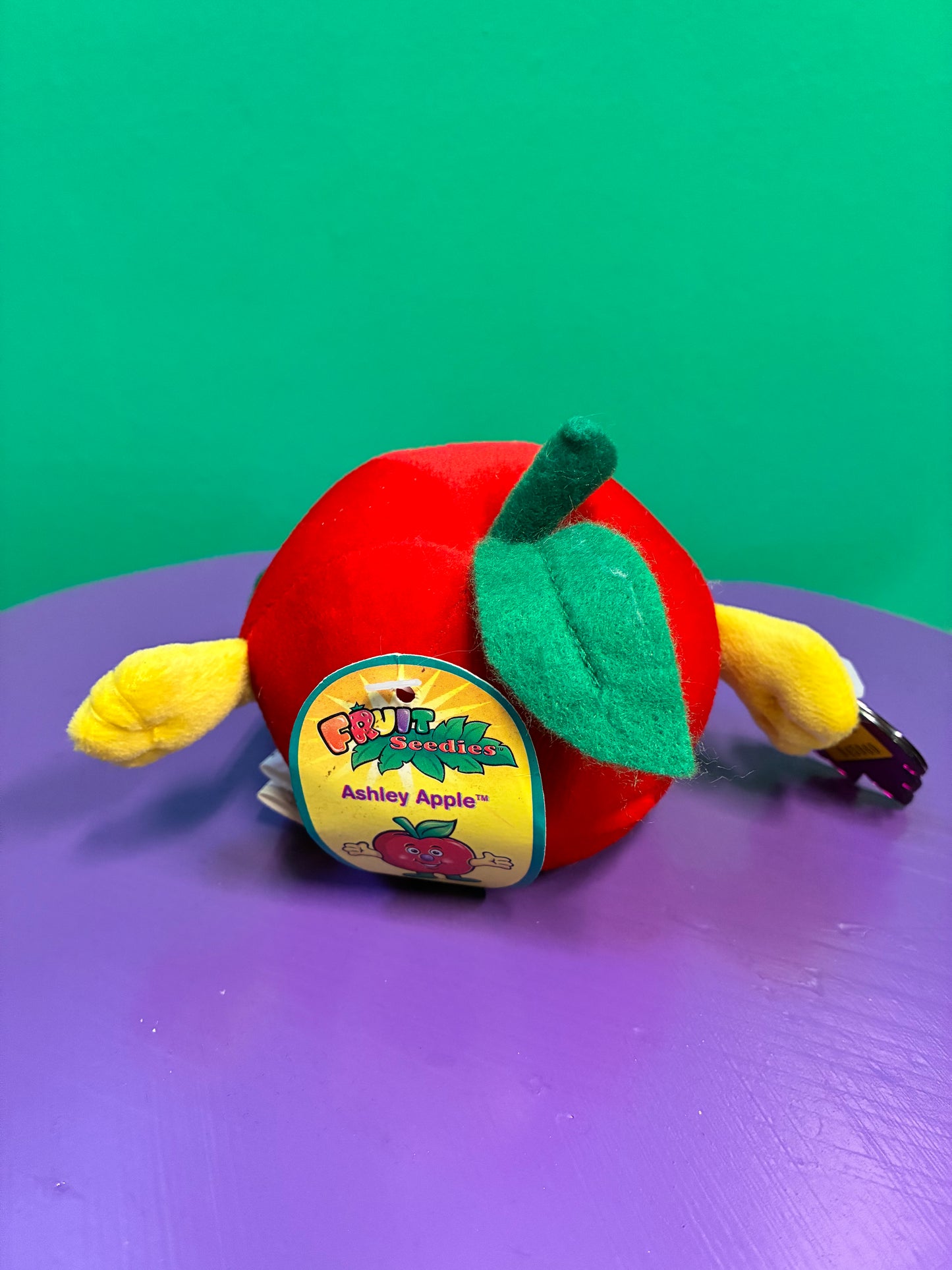 1990's・Fruit Seedies・Ashley Apple・Beanbag Plush / フルーツシーディーズ・りんご・ぬいぐるみ