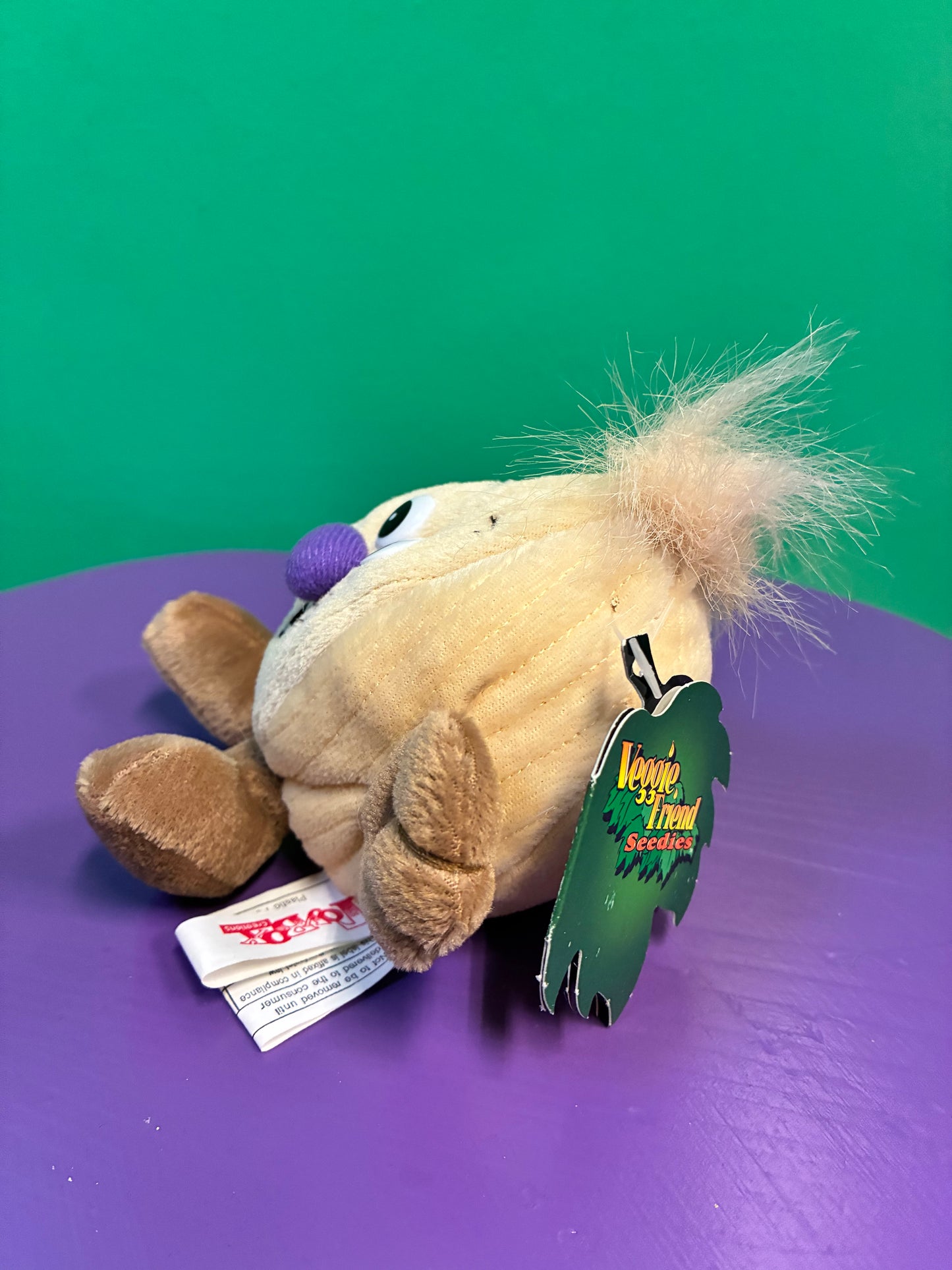 1990's・Veggie Friend Seedies・Ollie Onion・Beanbag Plush / ベジフレンズ・玉ねぎ・オニオン・ぬいぐるみ