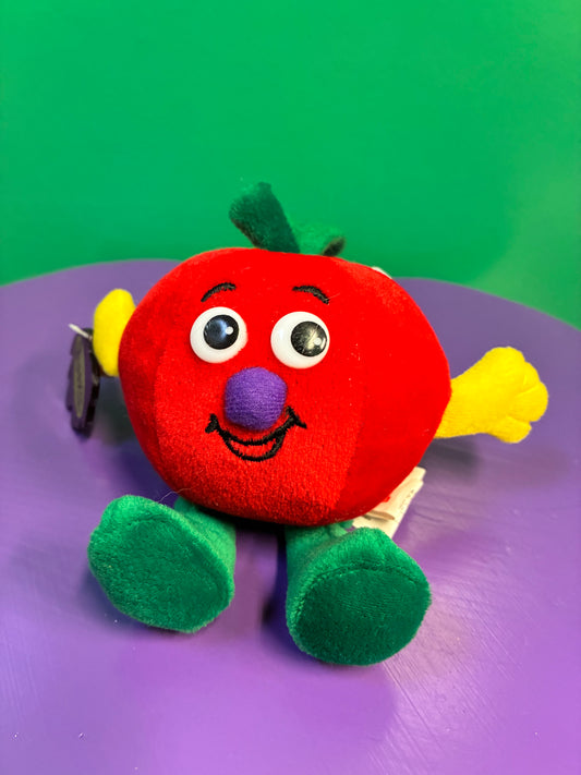 1990's・Fruit Seedies・Ashley Apple・Beanbag Plush / フルーツシーディーズ・りんご・ぬいぐるみ