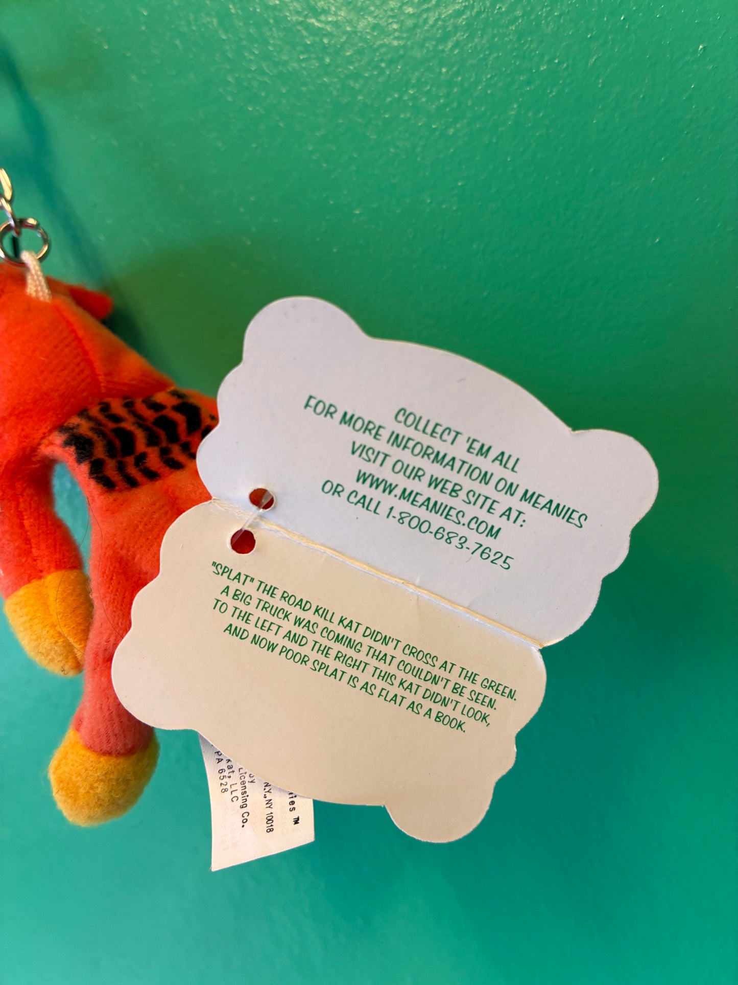 Meanies・SPLAT・Keychain / ミーニーズ・轢かれ猫・キーチェーン