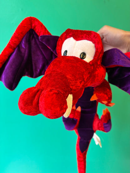 Classic Toy Co・Red Dragon・Plush / ビンテージ・ドラゴン・ぬいぐるみ