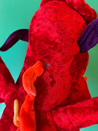 Classic Toy Co・Red Dragon・Plush / ビンテージ・ドラゴン・ぬいぐるみ