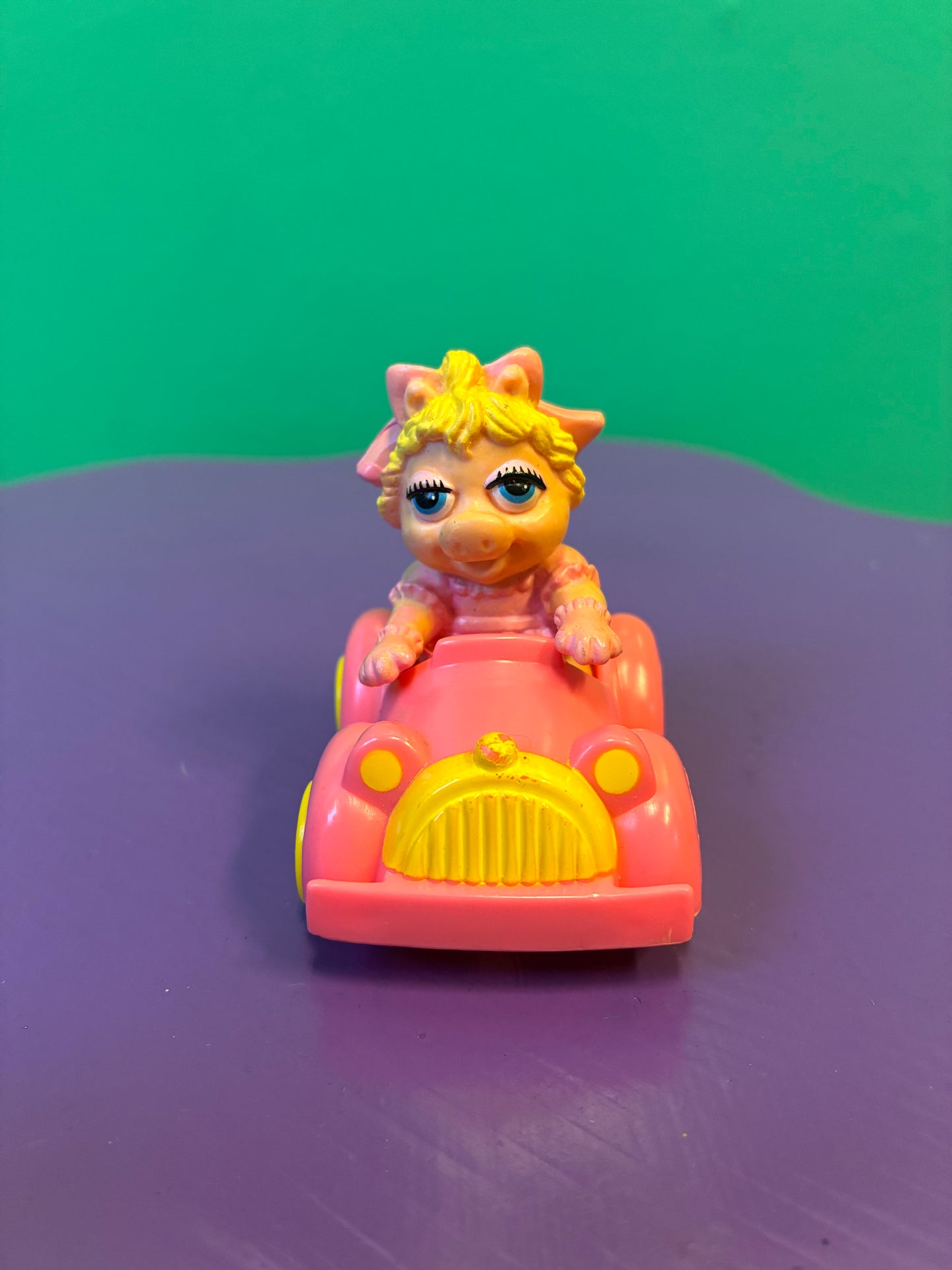 1986・McDonald's・ Muppet Babies・Miss Piggy・Meal Toy / マクドナルド・マペットベイビーズ・ミスピギー・ミールトイさ