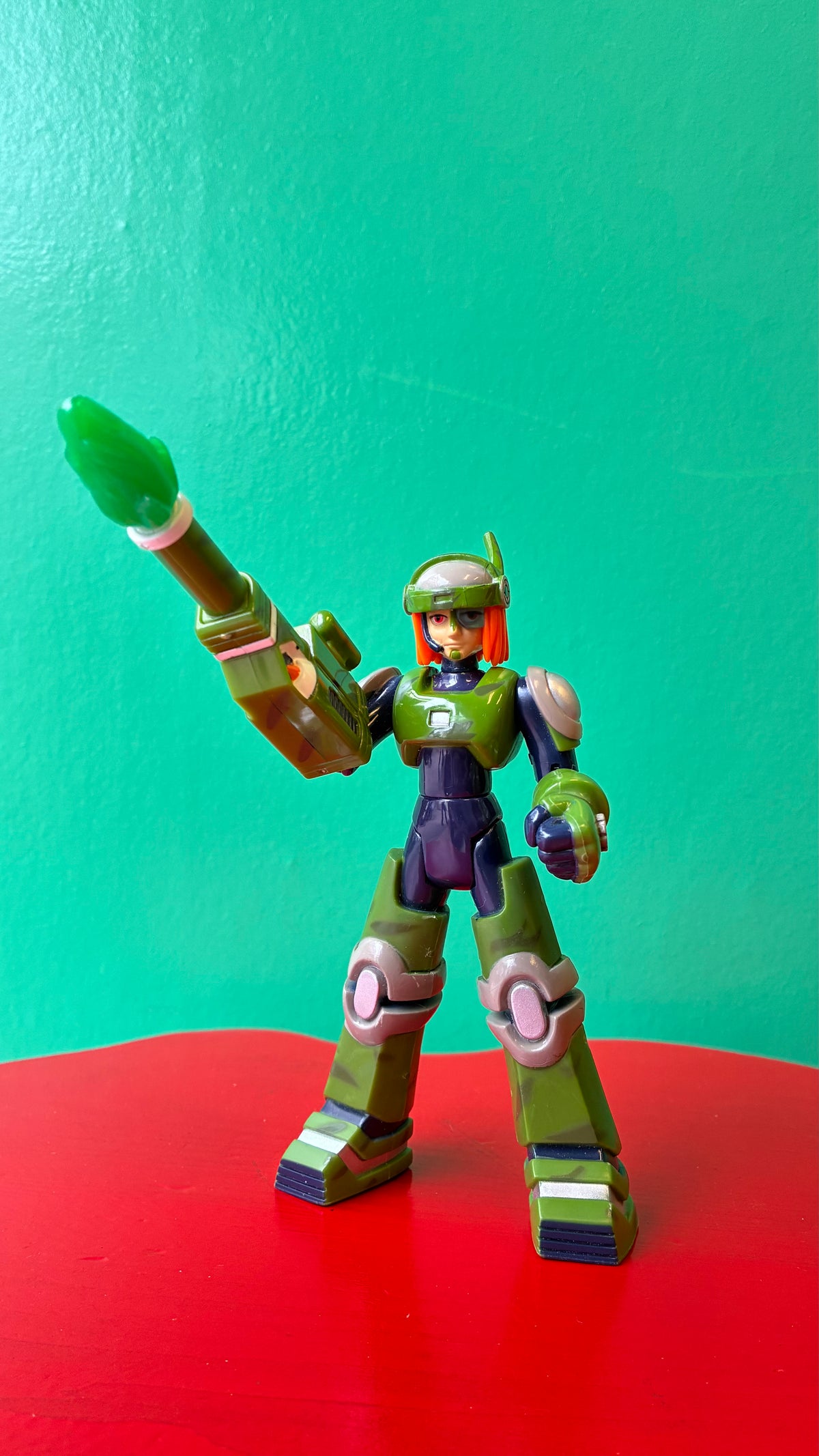 2004・Mattel・Megaman NT Warrior・Action Figure / マテル・ロックマンエグゼ・サーチマン・フィギュア