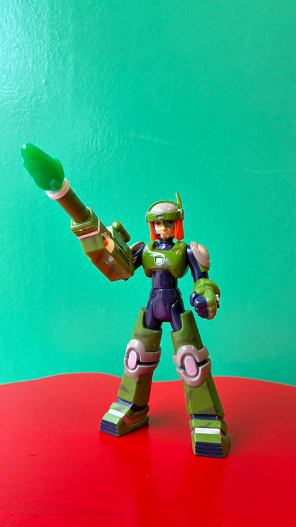2004・Mattel・Megaman NT Warrior・Action Figure / マテル・ロックマンエグゼ・サーチマン・フィギュア