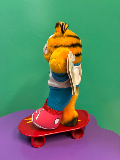 1980's・Dakin・Garfield・Skateboard・Plush /ビンテージ・ガーフィールド・スケボー・スケーター・ぬいぐるみ