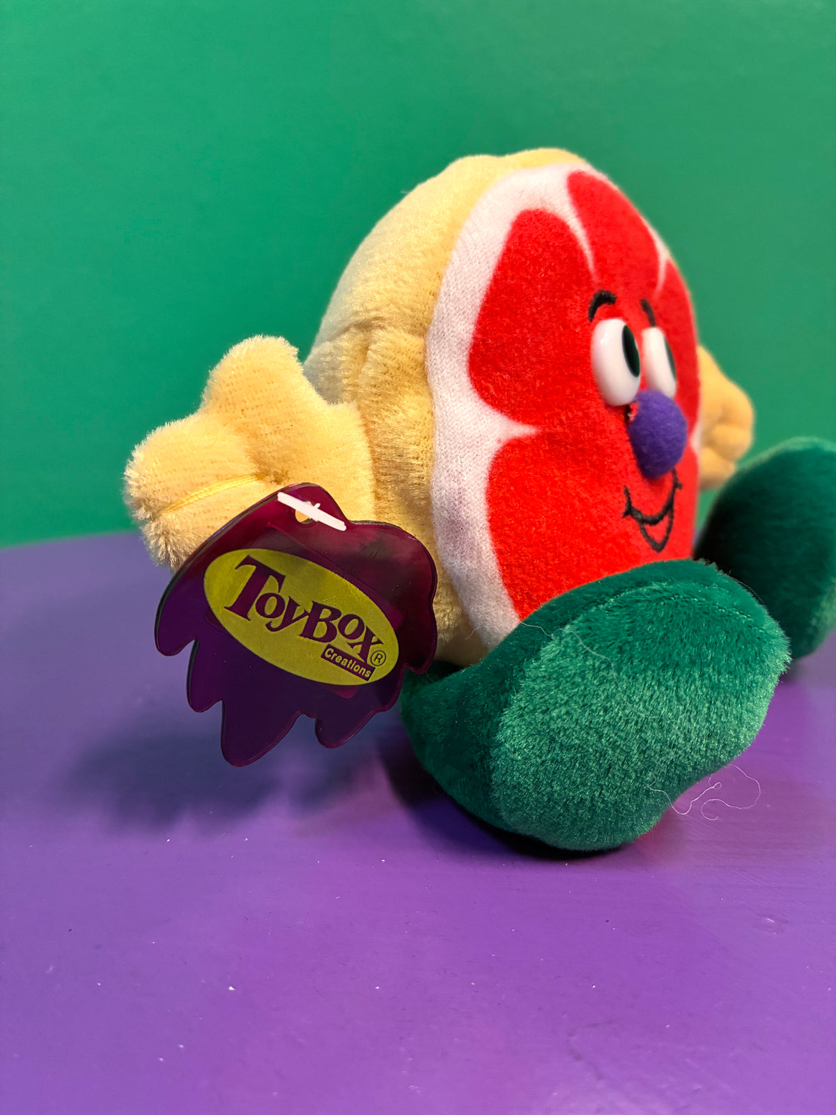 1990's・Fruit Seedies・Tutti Grapefruity・Beanbag Plush / フルーツシーディーズ・グレープフルーツ・ぬいぐるみ