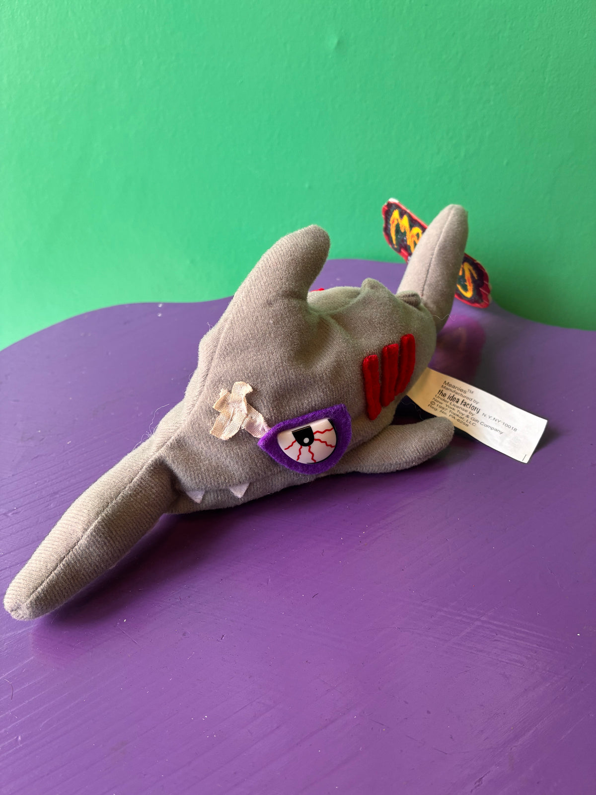 Meanies・"Sledge" Hammered Head Shark・Plush / ミーニーズ・スレッジ・ハンマードヘッドシャーク・ぬいぐるみ