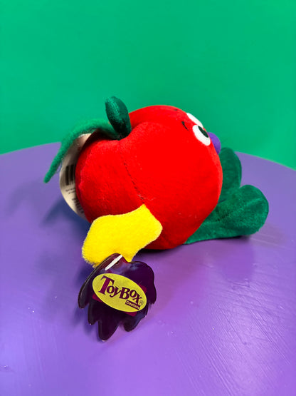 1990's・Fruit Seedies・Ashley Apple・Beanbag Plush / フルーツシーディーズ・りんご・ぬいぐるみ