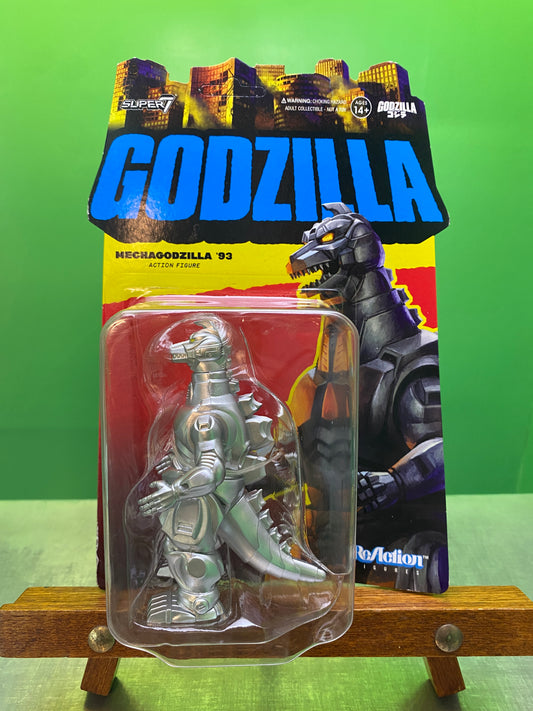【台紙痛みあり】Super7・Toho・ReAction Figures・Mecha Godzilla '93 / スーパー7・東宝・メカゴジラ・1993・フィギュア (コピー)