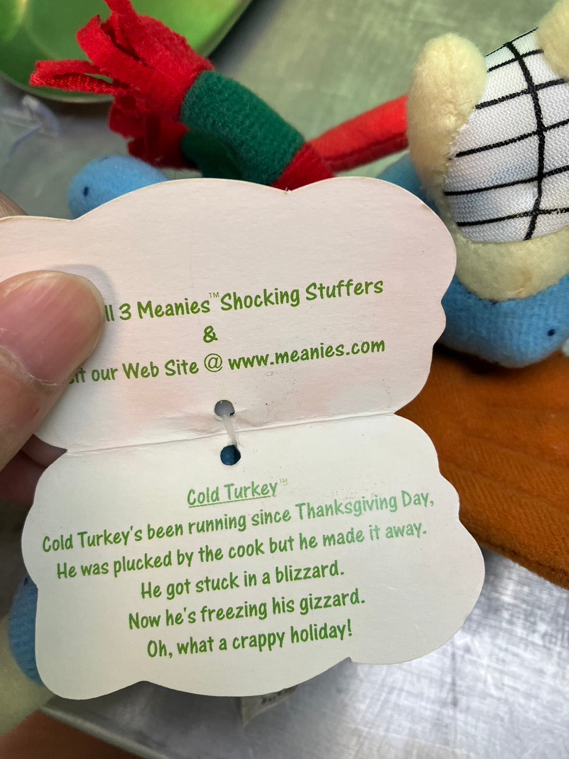 Meanies・Cold Turkey・Plush / ミーニーズ・コールドターキー・ぬいぐるみ