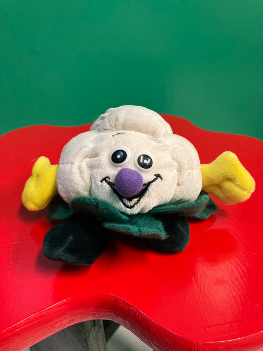 1990's・Veggie Friend Seedies・Collie Flower・Beanbag Plush / ベジフレンズ・カリフラワー・ぬいぐるみ