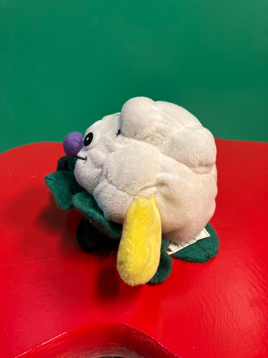 1990's・Veggie Friend Seedies・Collie Flower・Beanbag Plush / ベジフレンズ・カリフラワー・ぬいぐるみ