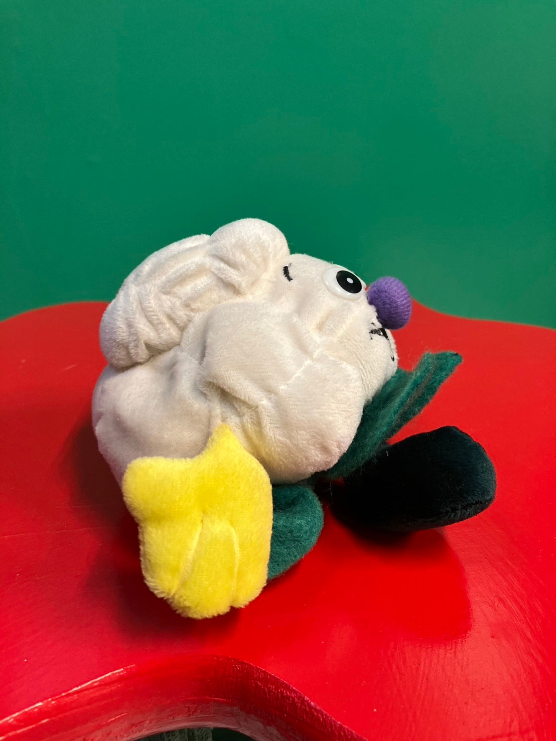 1990's・Veggie Friend Seedies・Collie Flower・Beanbag Plush / ベジフレンズ・カリフラワー・ぬいぐるみ