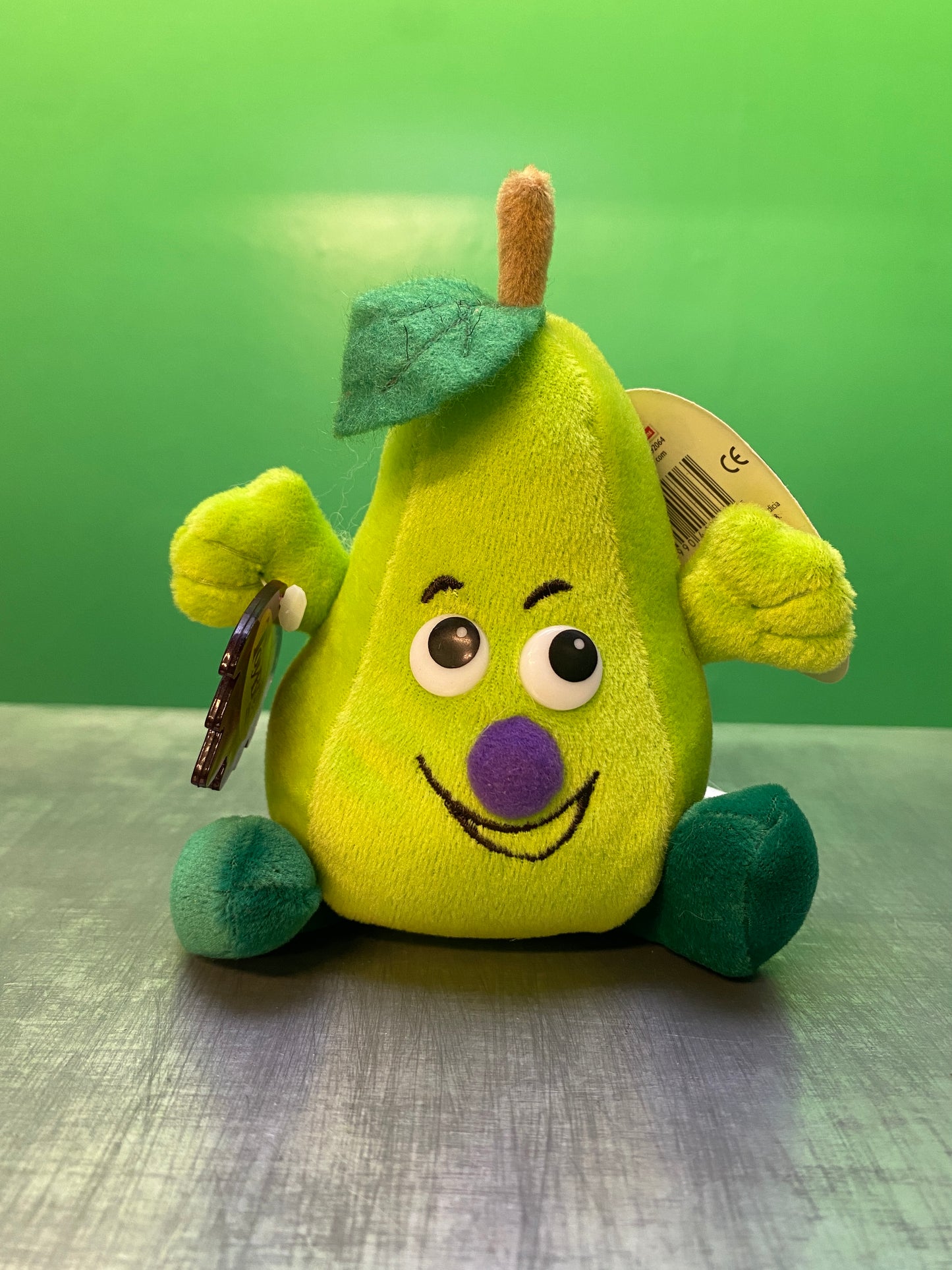 1990's・Fruit Seedies・Perky Pear・Beanbag Plush / ベジフレンズ・洋梨・ぬいぐるみ