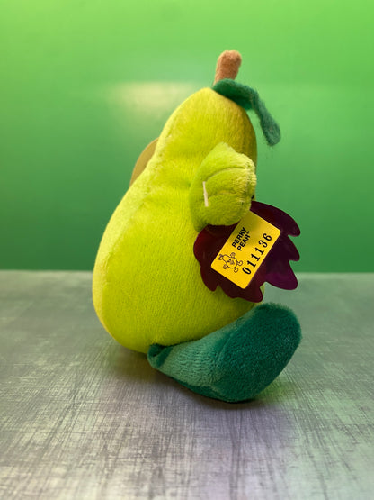 1990's・Fruit Seedies・Perky Pear・Beanbag Plush / ベジフレンズ・洋梨・ぬいぐるみ