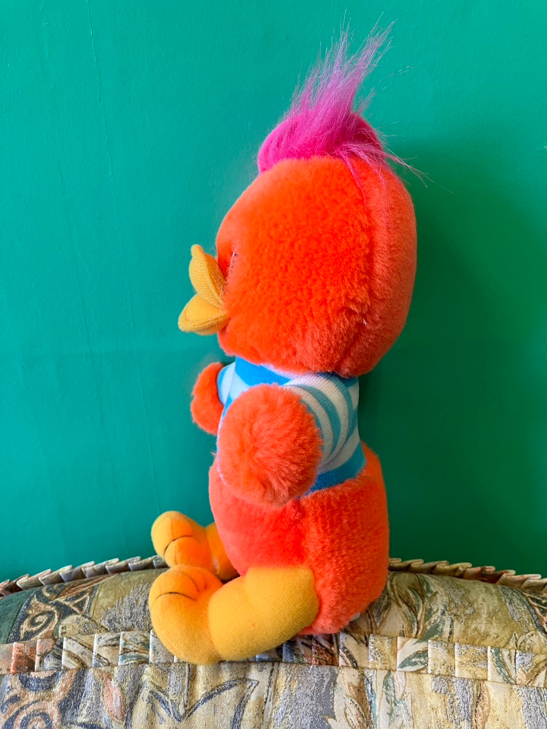 1994・ACE NOVELTY・Duck・Plush / エースノベルティ・アヒル・オレンジ・ぬいぐるみ