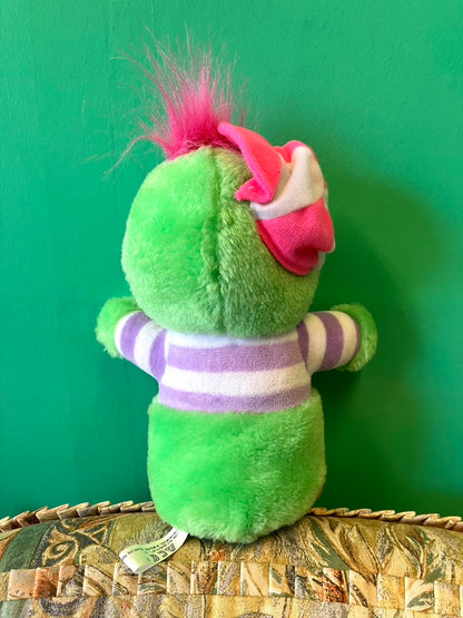 1994・ACE NOVELTY・Duck・Plush / エースノベルティ・アヒル・グリーン・ぬいぐるみ