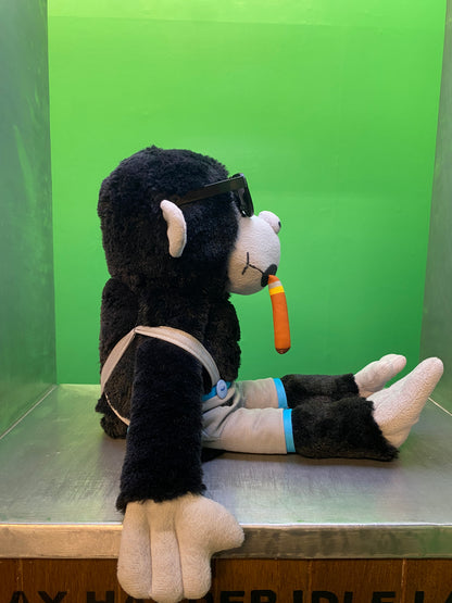 Just Ask Jimmy Hotel・Monkey・Plush / モンキー・サル・タバコ・ぬいぐるみ・50cm