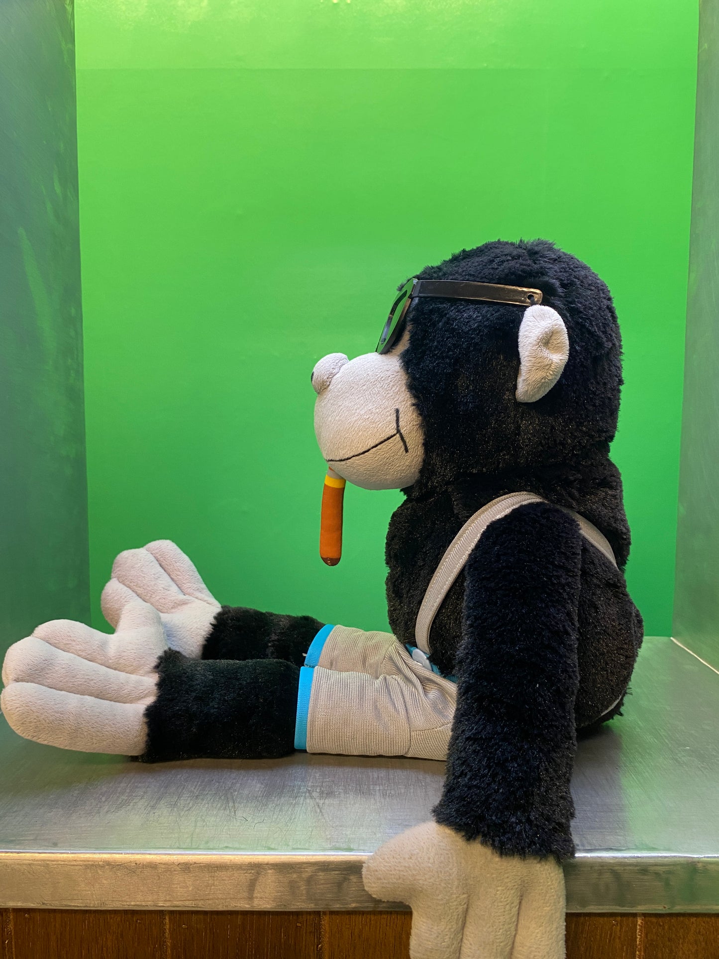 Just Ask Jimmy Hotel・Monkey・Plush / モンキー・サル・タバコ・ぬいぐるみ・50cm