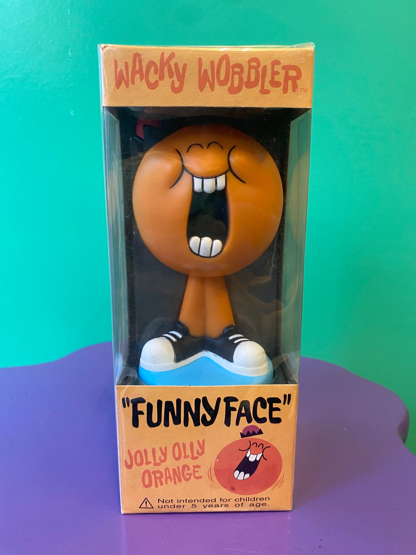 Funko・Fuuny Fcae・Orange / ファニーフェイス・オレンジ・ボビングヘッド・フィギュア