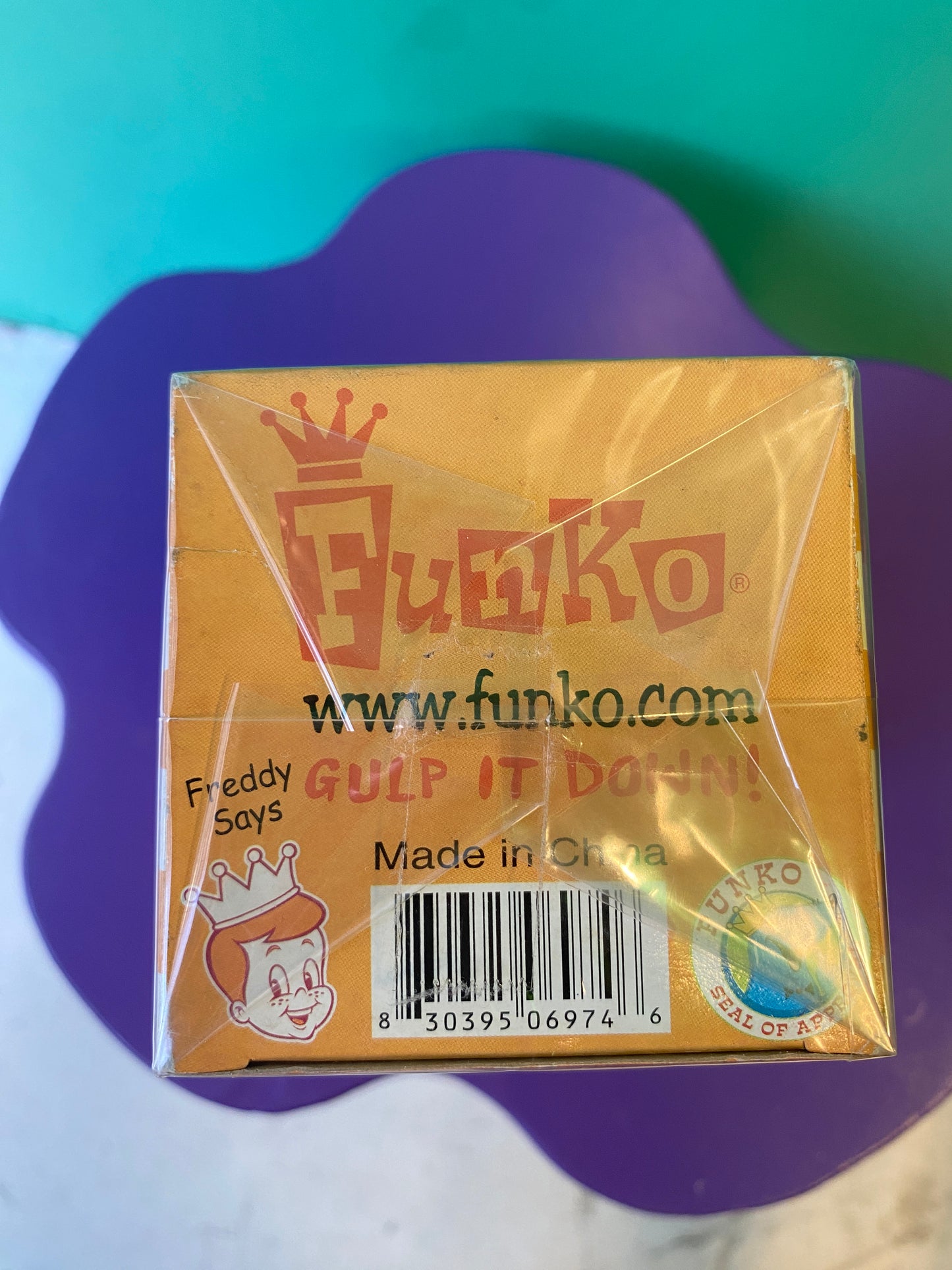 Funko・Fuuny Fcae・Orange / ファニーフェイス・オレンジ・ボビングヘッド・フィギュア