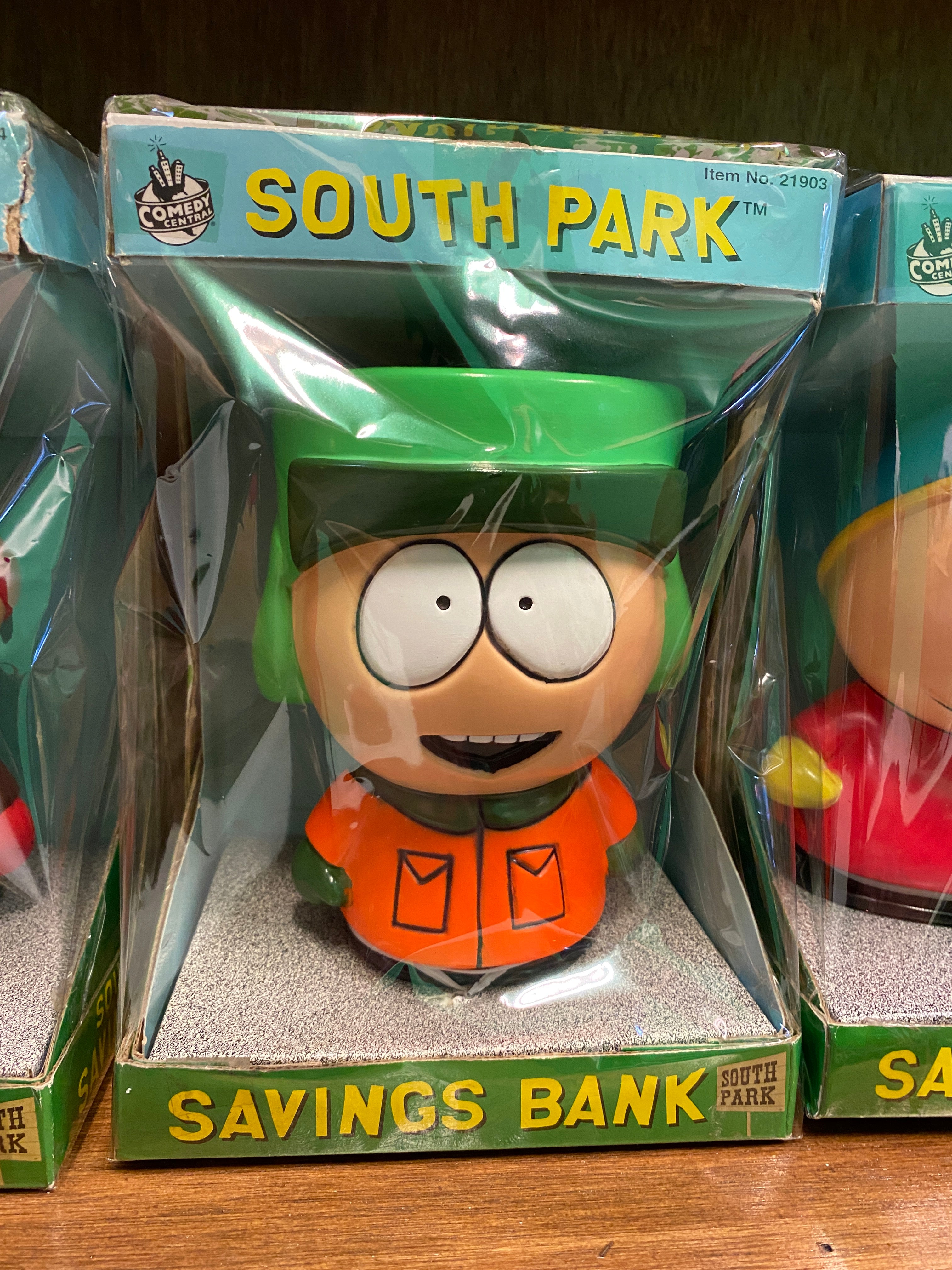 サウスパーク 貯金箱 4体セット　South Park フィギュア 1998・Street Players・South Park・Bank / サウスパーク・貯金箱・4体