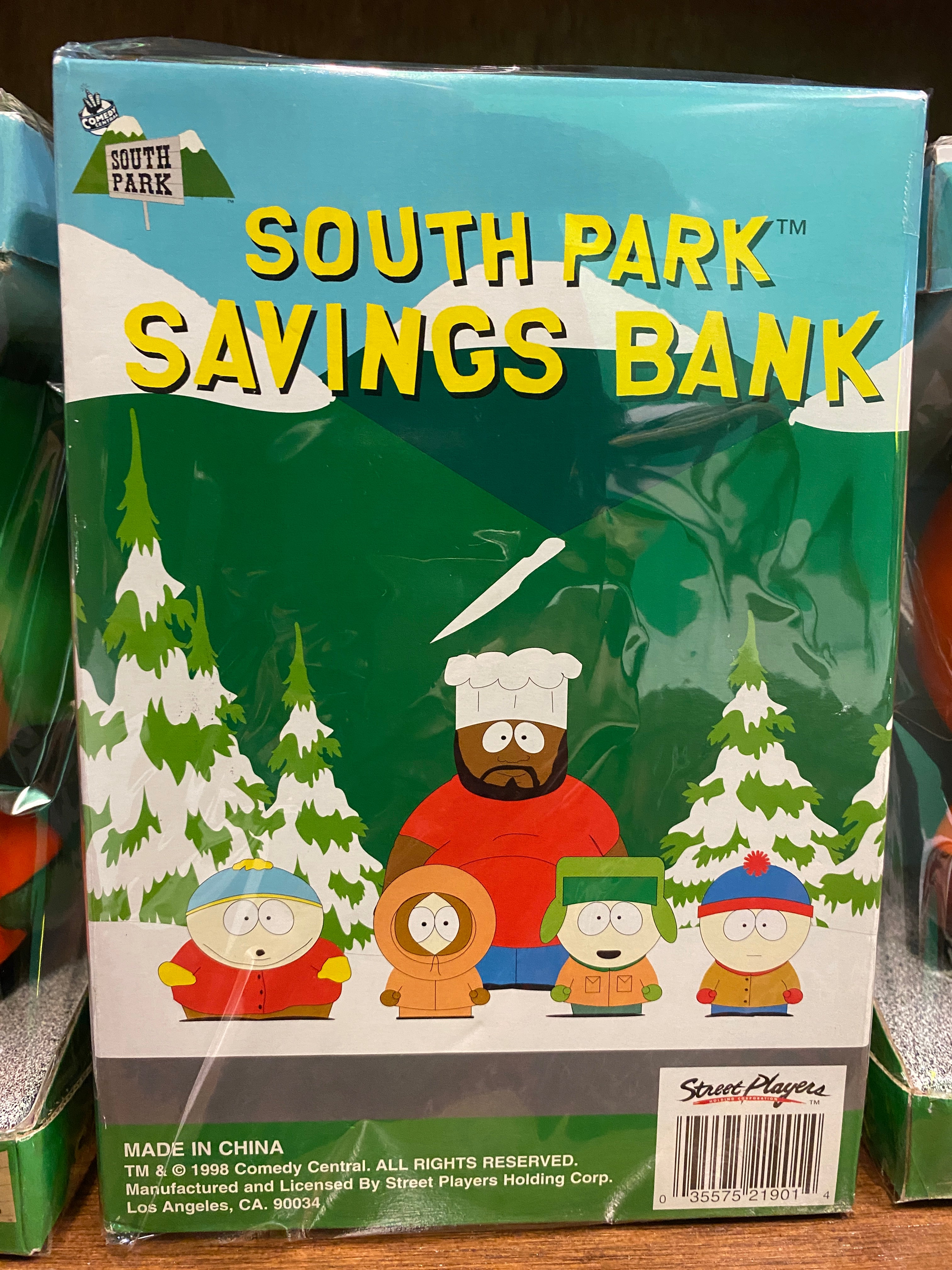 1998・Street Players・South Park・Bank / サウスパーク・貯金箱・4体