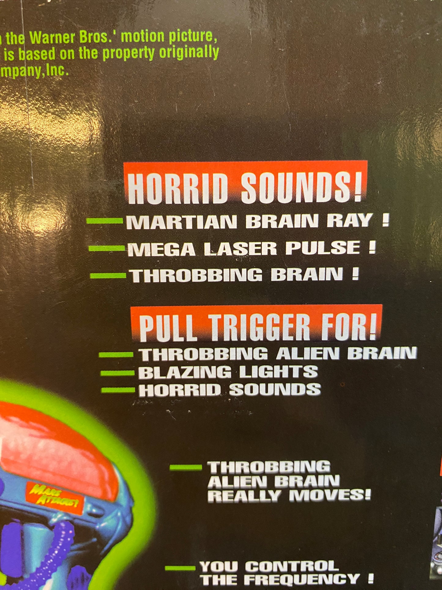 1996・TREND MASTERS・MARS ATTACKS!・MARTIAN BRAIN DISINTEGRATOR / マーズアタック・スペースガン