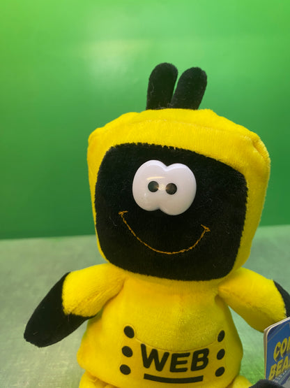1990's・Dan Dee・Computer Bean Bags "WEB"・Yellow  /ビンテージ・ダンディー・コンピューター・ぬいぐるみ