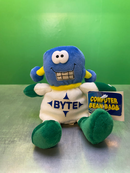 【破れアリ】1990's・Dan Dee・Computer Bean Bags "BYTE" /ビンテージ・ダンディー・コンピューター・ぬいぐるみ