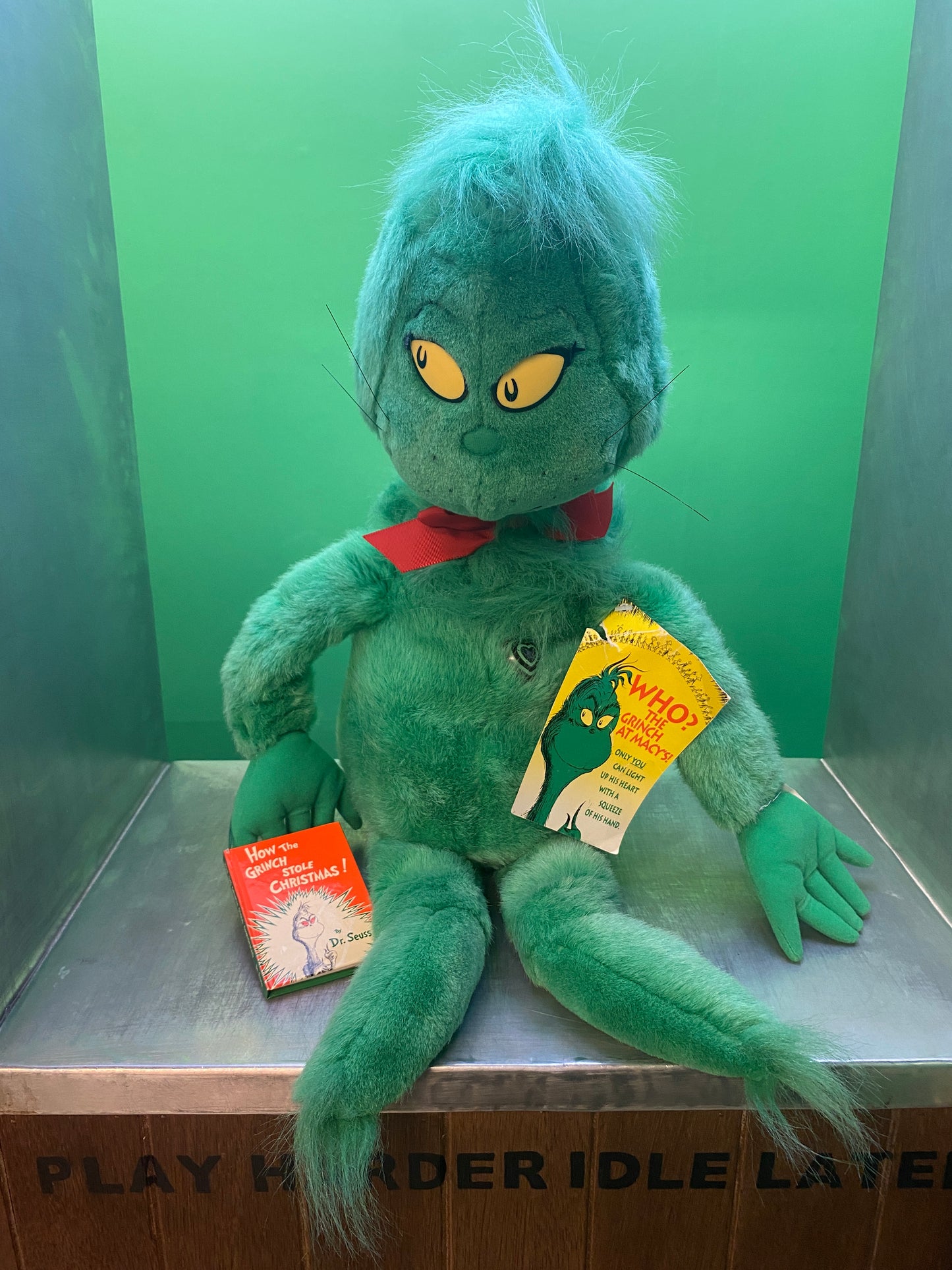 1997・Macy's・Grinch・Plush / グリンチ・ぬいぐるみ（60cm）