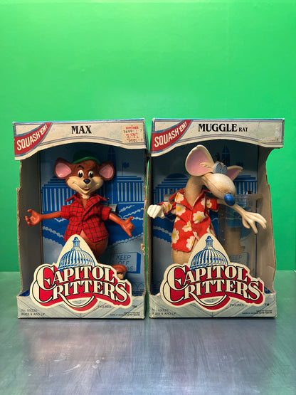 Capitol Critters・Squash Em・6-figure set / キャピトルクリッターズ・フィギュア 6体セット