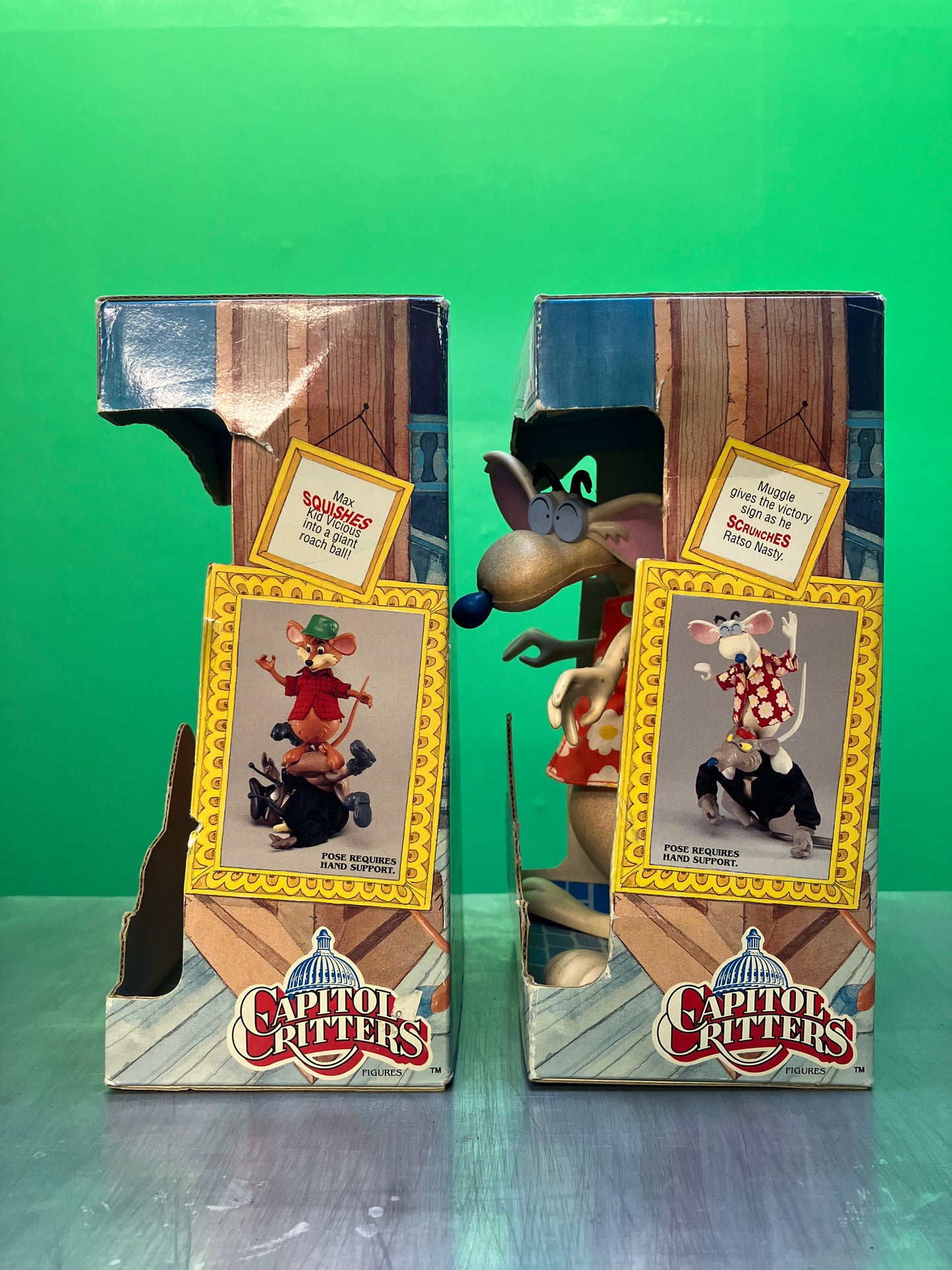 Capitol Critters・Squash Em・6-figure set / キャピトルクリッターズ・フィギュア 6体セット
