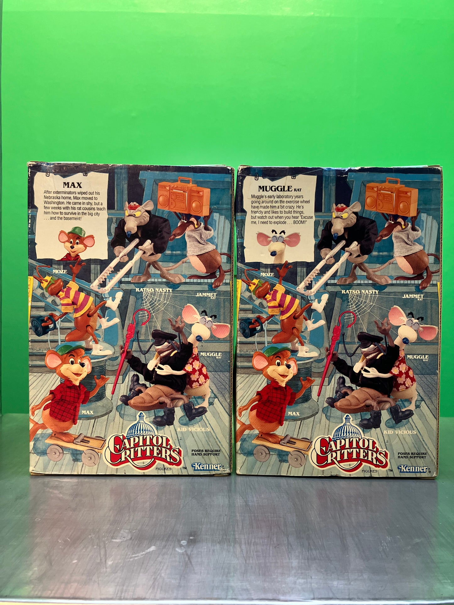 Capitol Critters・Squash Em・6-figure set / キャピトルクリッターズ・フィギュア 6体セット