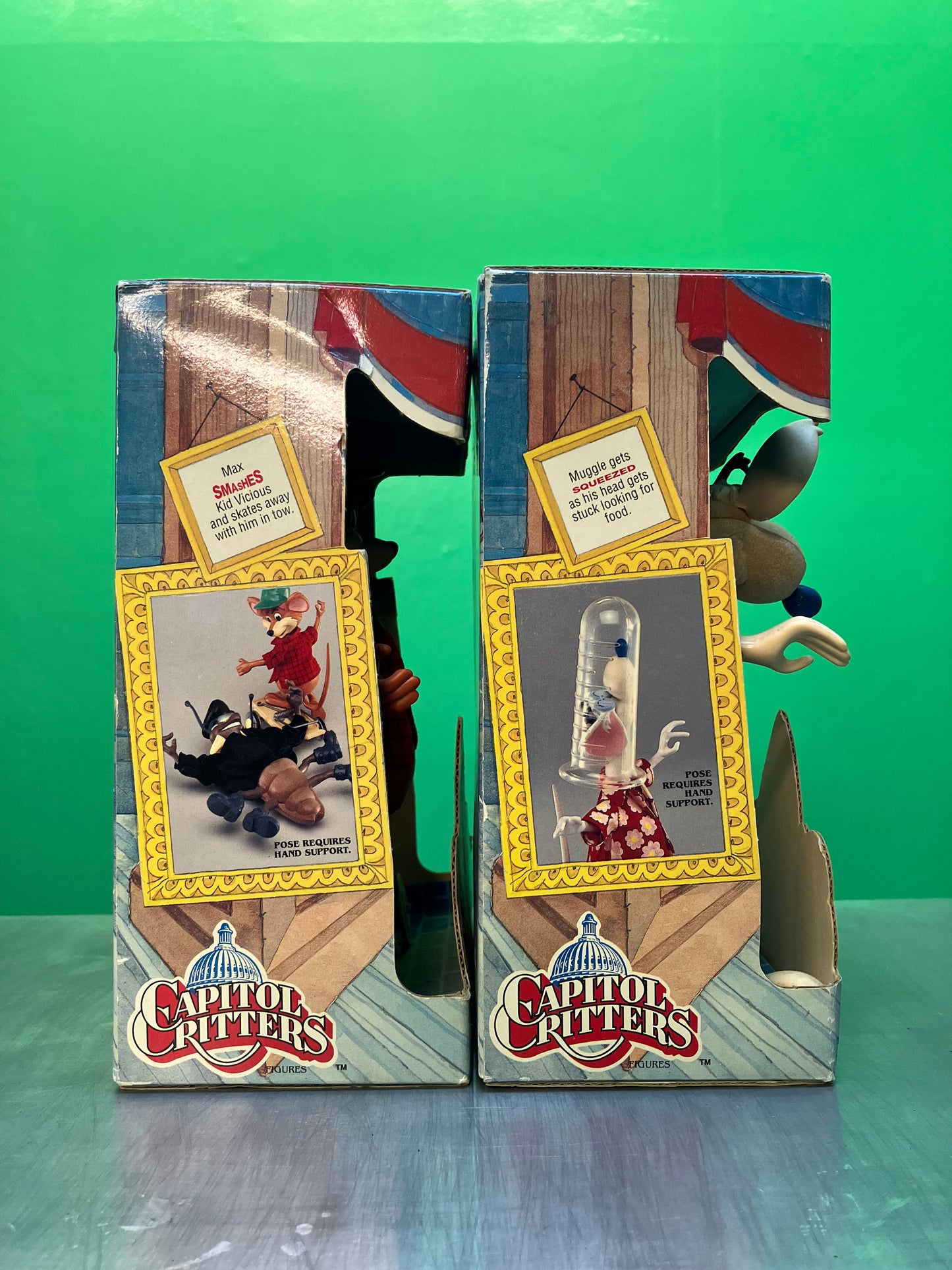 Capitol Critters・Squash Em・6-figure set / キャピトルクリッターズ・フィギュア 6体セット