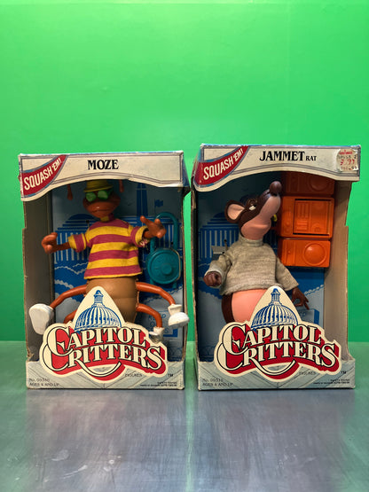 Capitol Critters・Squash Em・6-figure set / キャピトルクリッターズ・フィギュア 6体セット