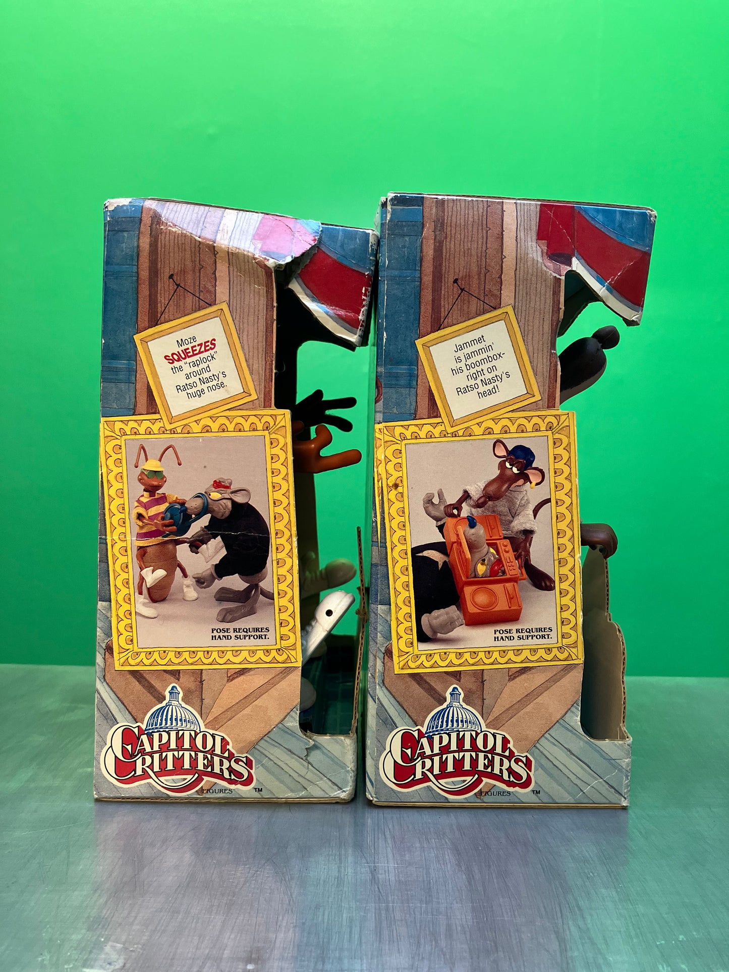 Capitol Critters・Squash Em・6-figure set / キャピトルクリッターズ・フィギュア 6体セット