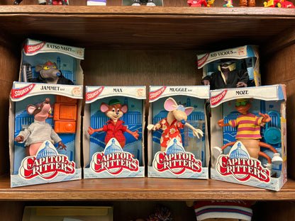Capitol Critters・Squash Em・6-figure set / キャピトルクリッターズ・フィギュア 6体セット