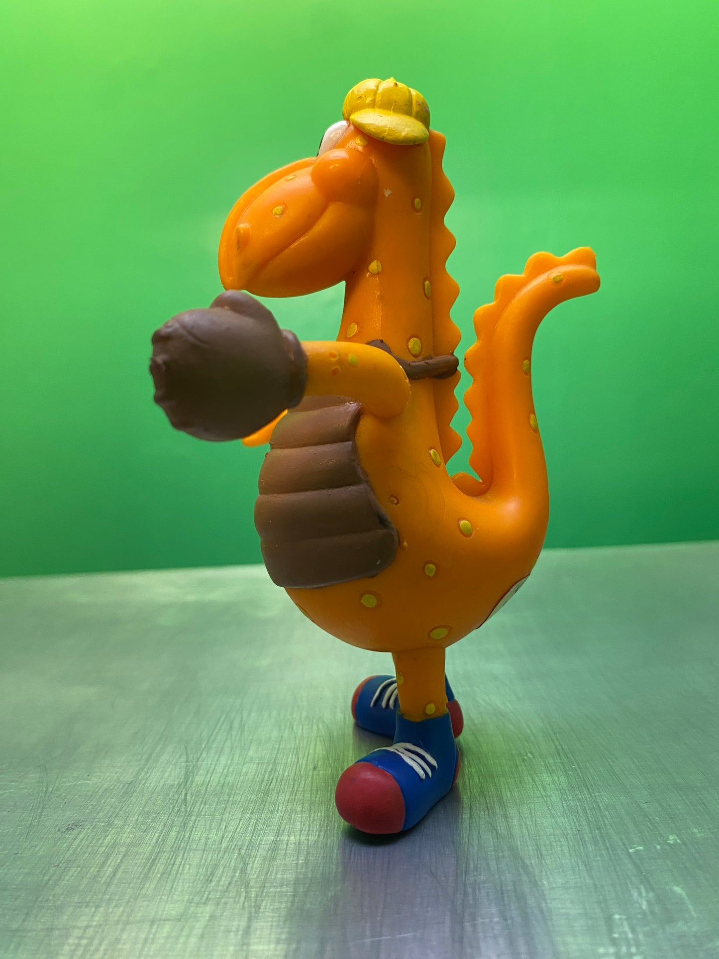 Macaroni&Cheese・Cheesasaurus Rex・KRAFT / マカロニ&チーズ・チーザサウルスレックス・野球 キャッチャー・フィギュア・クラフト社