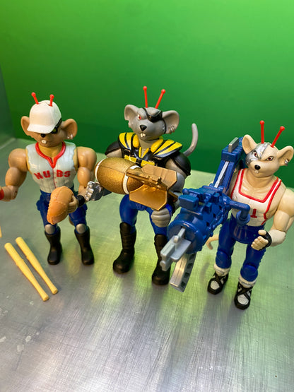 Biker Mice From Mars・3-figure set / バイカーマイス・フィギュア3体セット