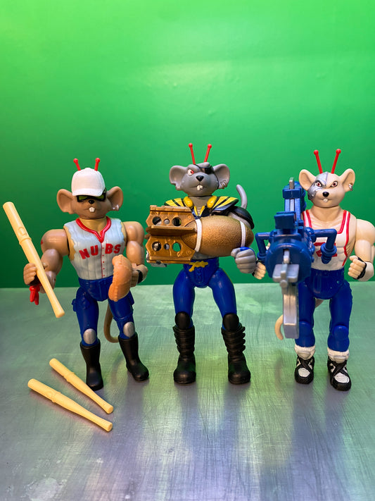 Biker Mice From Mars・3-figure set / バイカーマイス・フィギュア3体セット