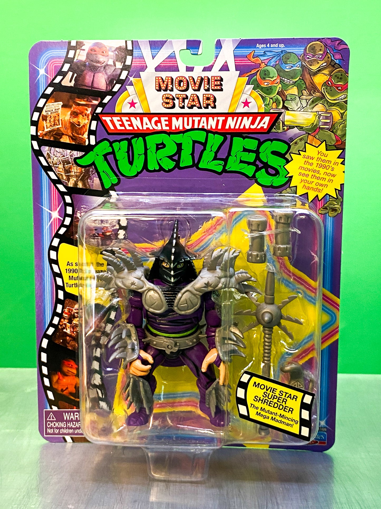【新品】TMNT Classic Movie Star Villain Cohort / タートルズ・クラシック ムービースター ヴィランコホート・フィギュア4体セット