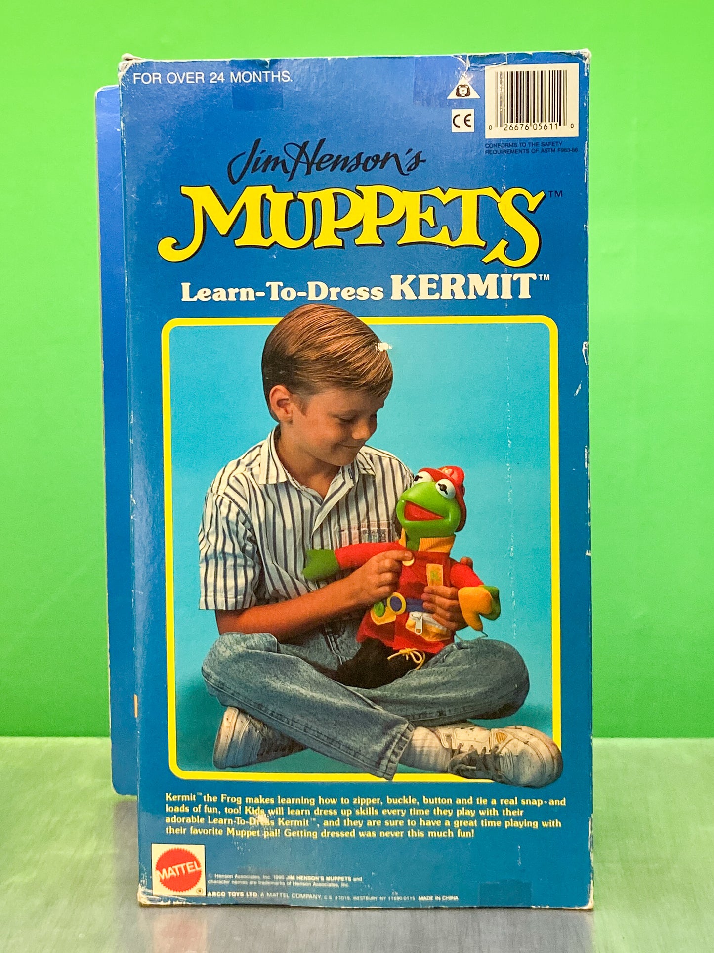 Mattel・The Muppets・Learn-To-Dress・KERMIT/ マテル・マペッツ・ラーン トゥ ドレス・カーミット