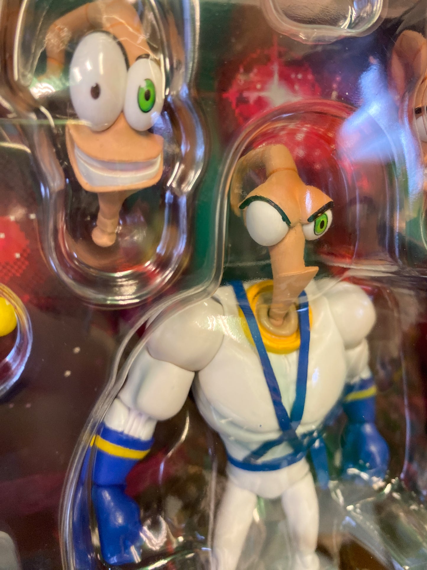 Earthworm Jim With Snott・Action Figures / アースワームジム ウィズ スノット・アクションフィギュア