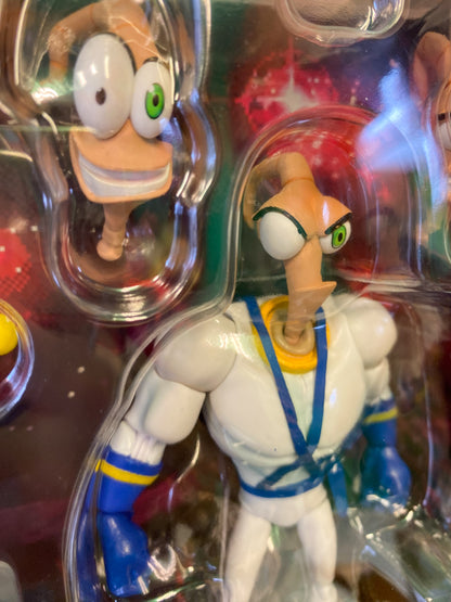 Earthworm Jim With Snott・Action Figures / アースワームジム ウィズ スノット・アクションフィギュア