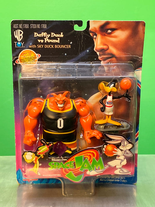 1996・SPACE JAM・Daffy Duck vs Pound / ビンテージ・スペースジャム・ダフィーダック vs パウンド・フィギュア