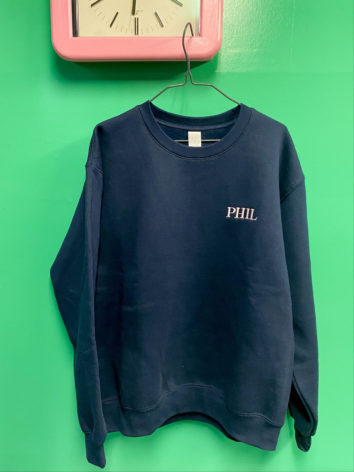PHIL LOGO SWEAT・NAVY