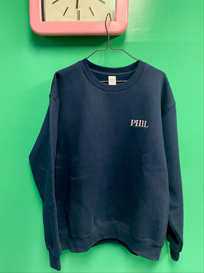 PHIL LOGO SWEAT・NAVY