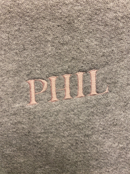 PHIL LOGO SWEAT・GRAY
